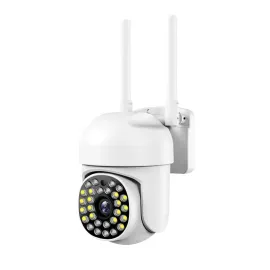 Cmera de Vigilncia WiFi 1080P HD, Rastreamento FHD, 2.4G, Ip Impermevel, 2MP, Full Color, Viso Noturna, Ao ar livre, Casa