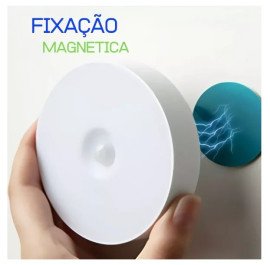 Lmpada Inteligente Sem Fio Sensor Induo Recarregavel Usb